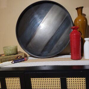 Ethnicraft Organic Round Glass Tray